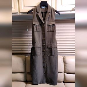 Antonio Melanie Green Midi Dress